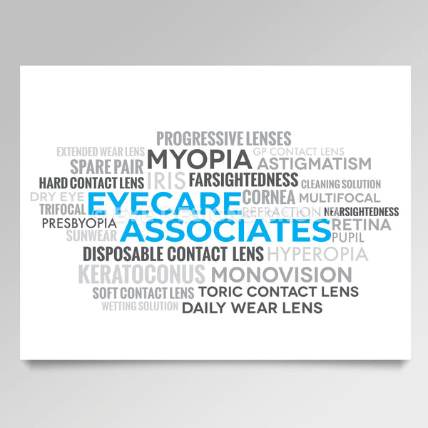 OPTICAL ART Contact Lens Text I