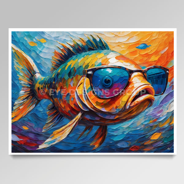 OPTICAL ART Guppy VI