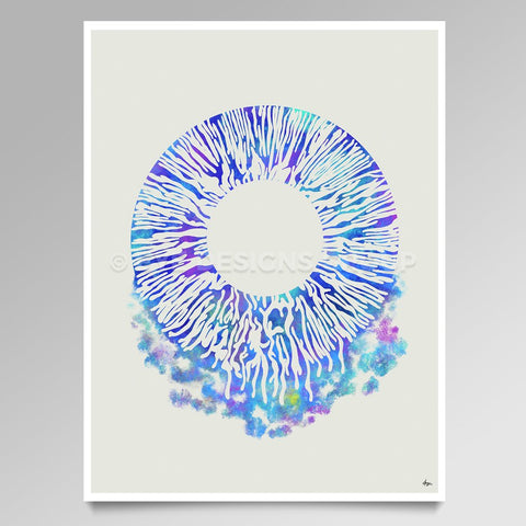 OPTICAL ART Flowing Down 1