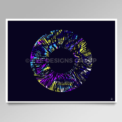 OPTICAL ART Tiger Eye 2