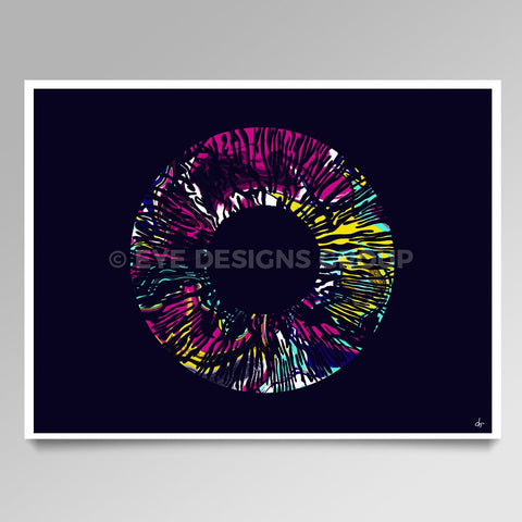 OPTICAL ART Tiger Eye 3