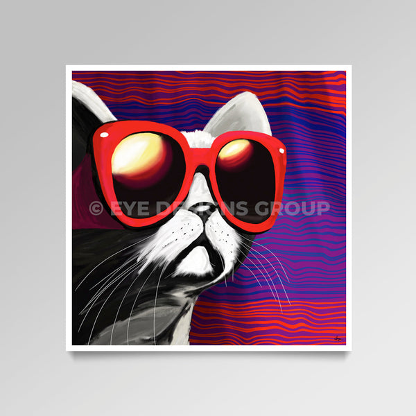 OPTICAL ART Cool Cat II