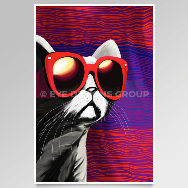 OPTICAL ART Cool Cat II