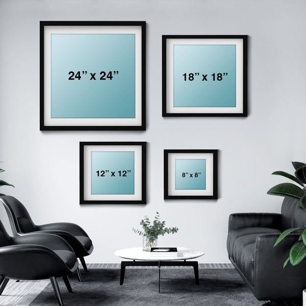 OPTICAL ART Frame Scribble I